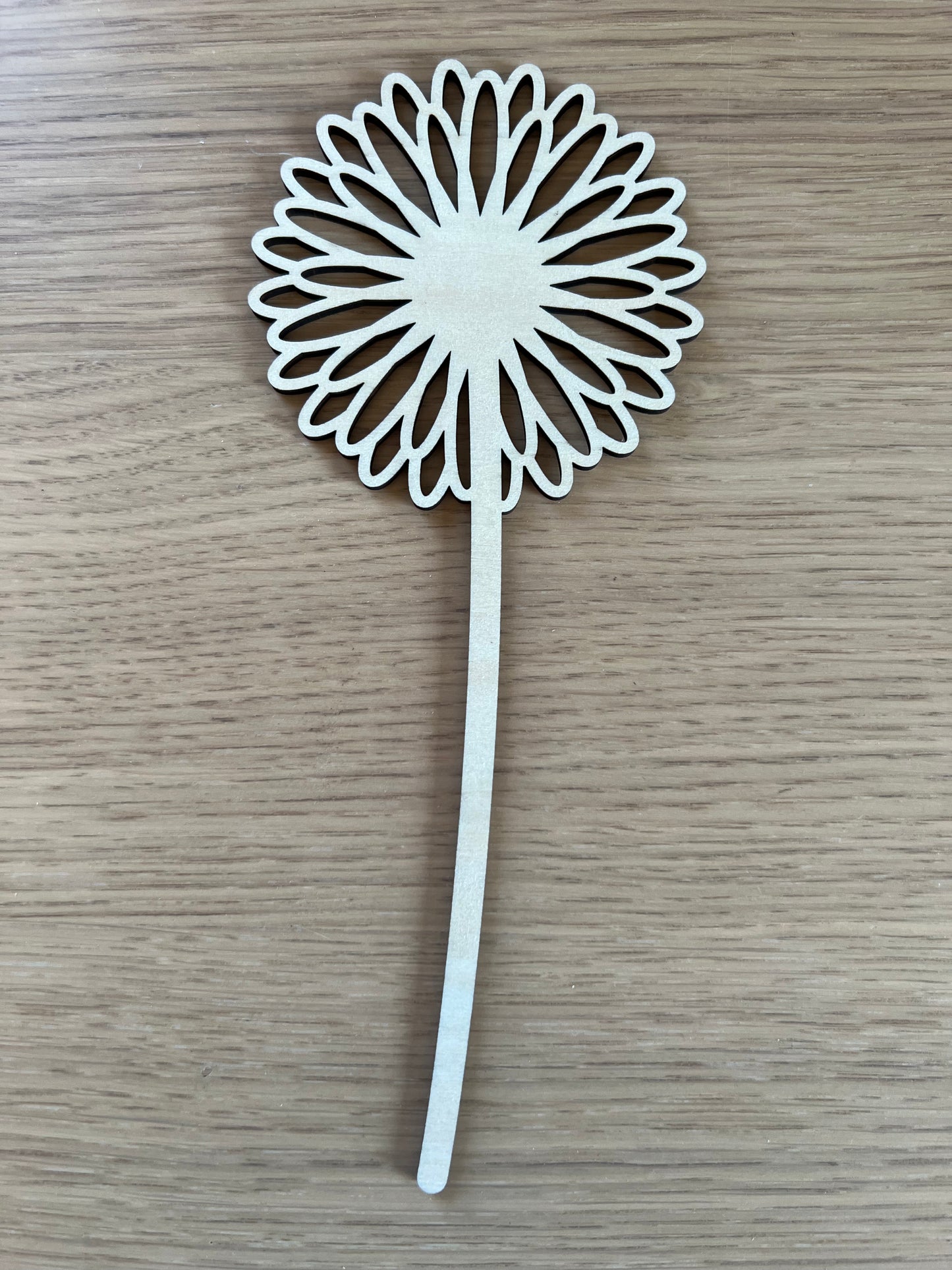 Birth Month Wooden Flowers