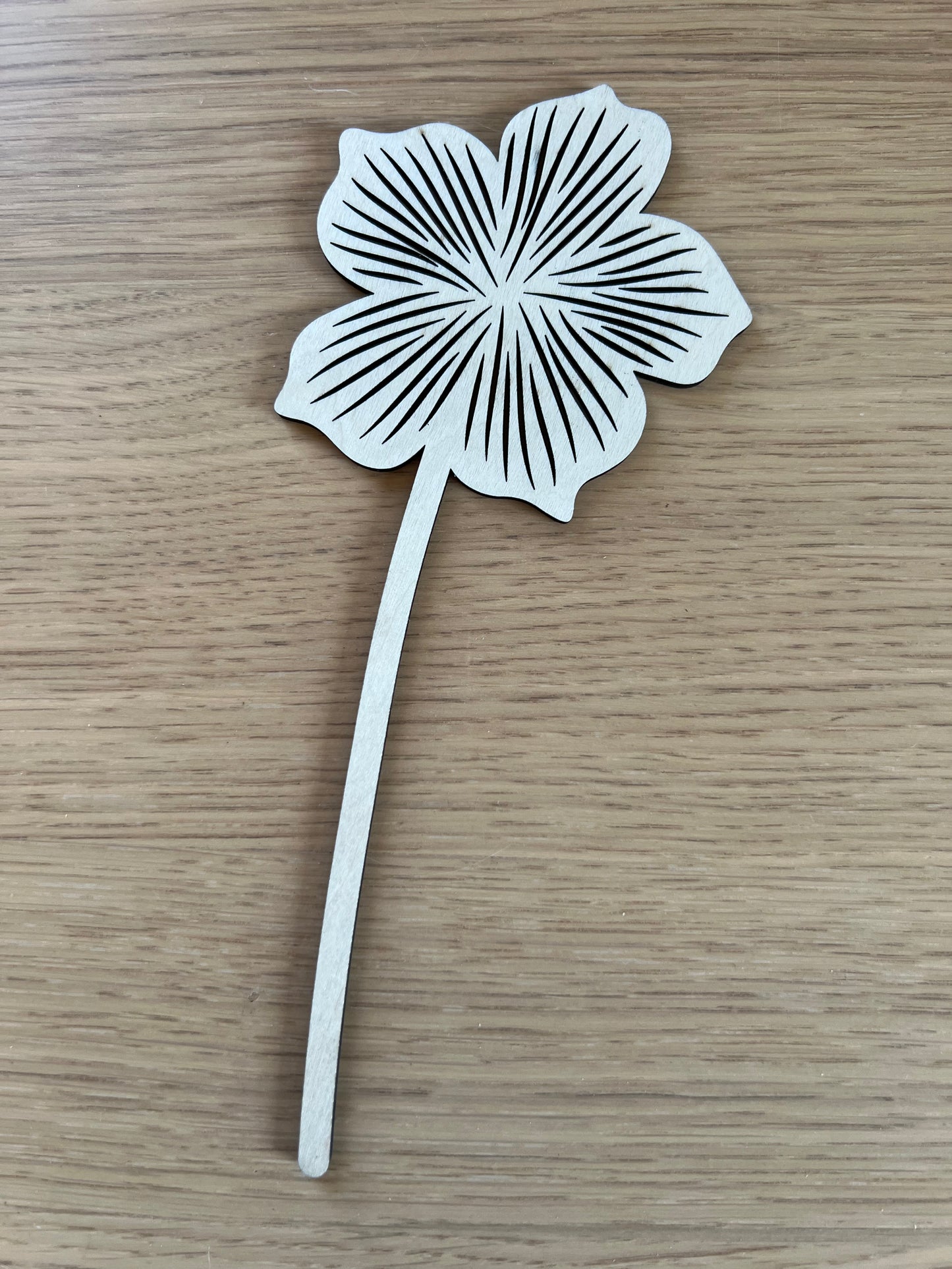 Birth Month Wooden Flowers