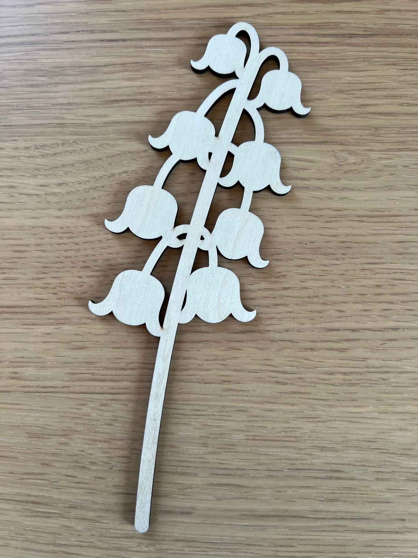Birth Month Wooden Flowers