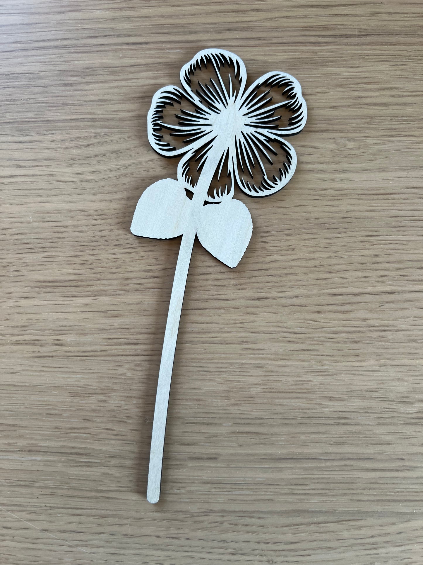 Birth Month Wooden Flowers