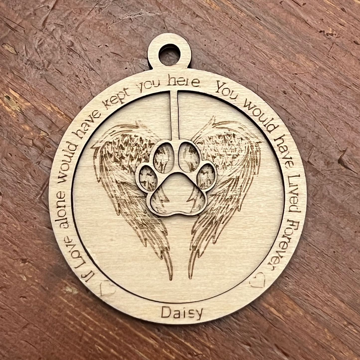 Dog Memorial Ornament