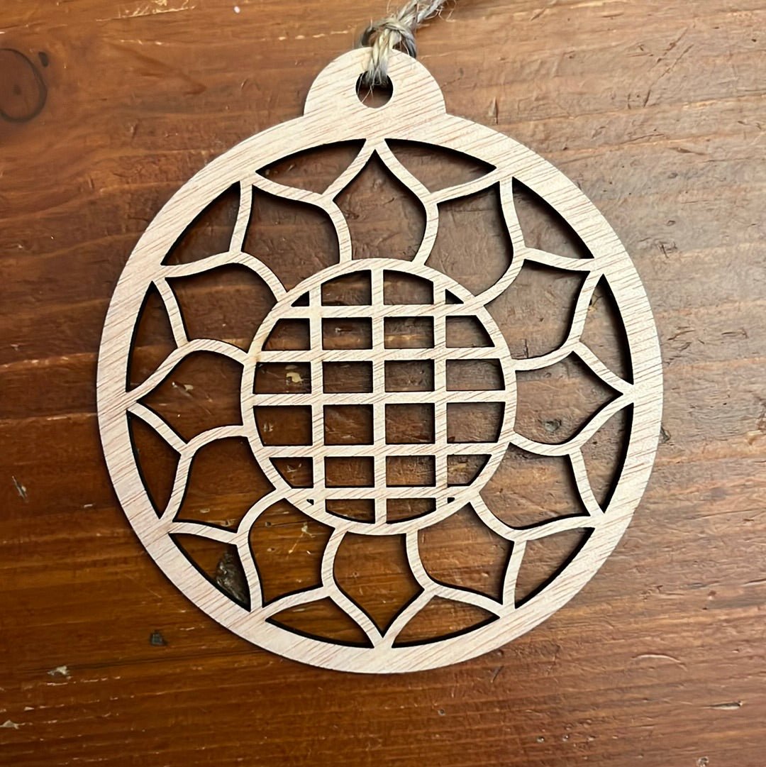 Flower window ornaments - Ornaments - Wet Nose Woodworks