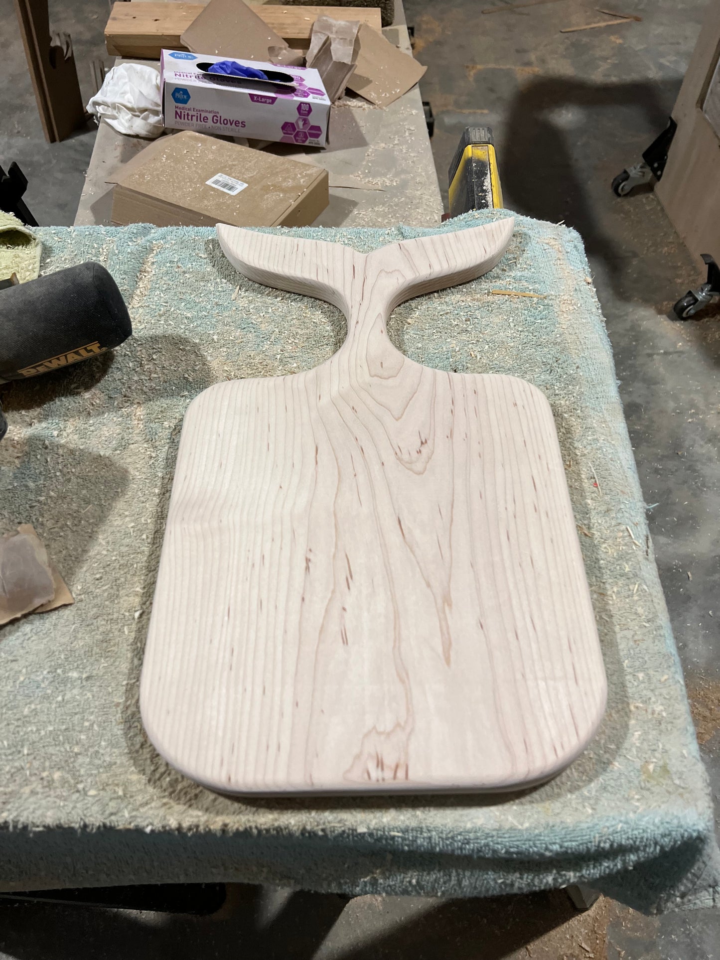Whale Tail Charcuterie and Cutting Board