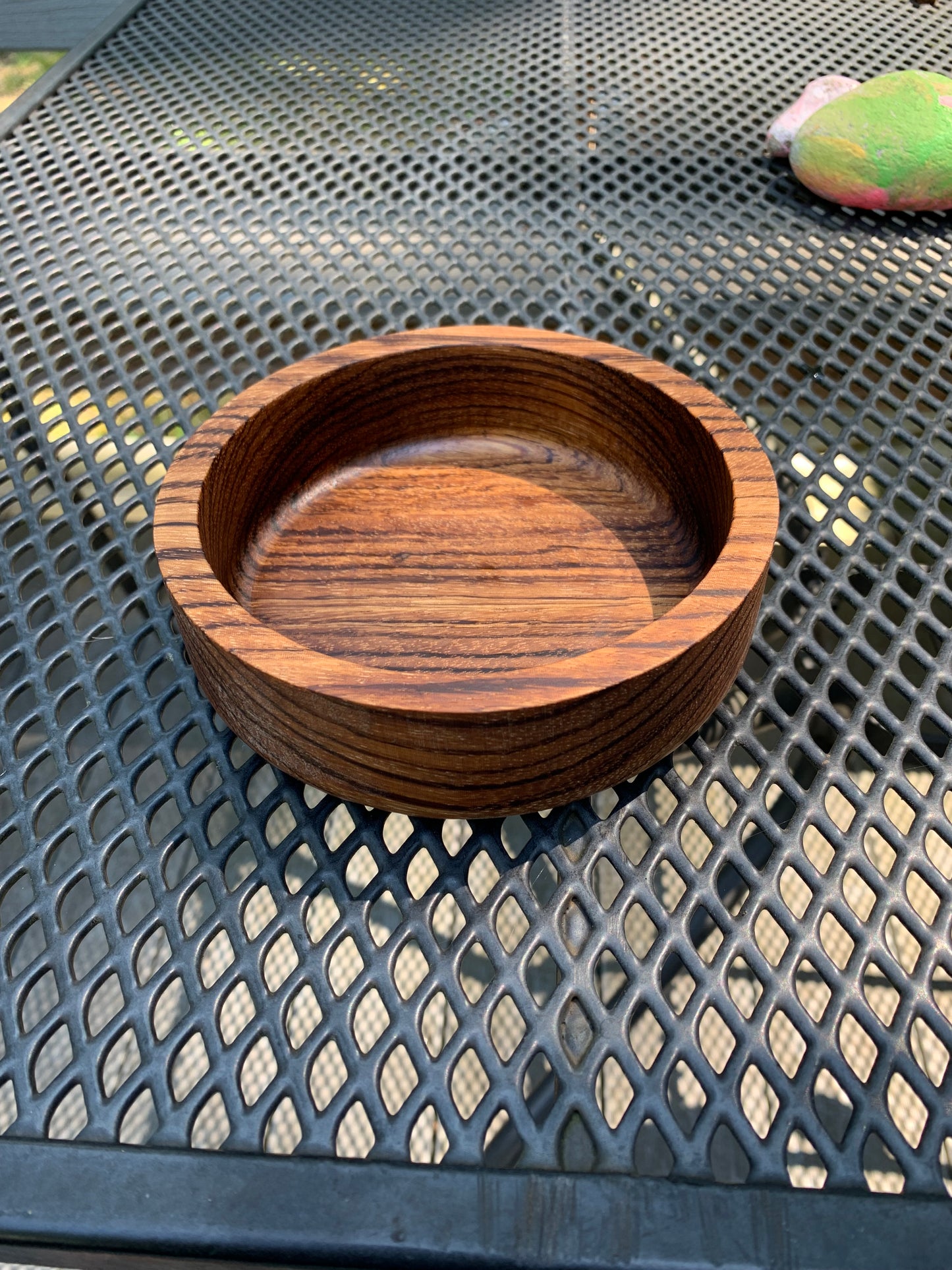 Zebrawood Nut Bowl