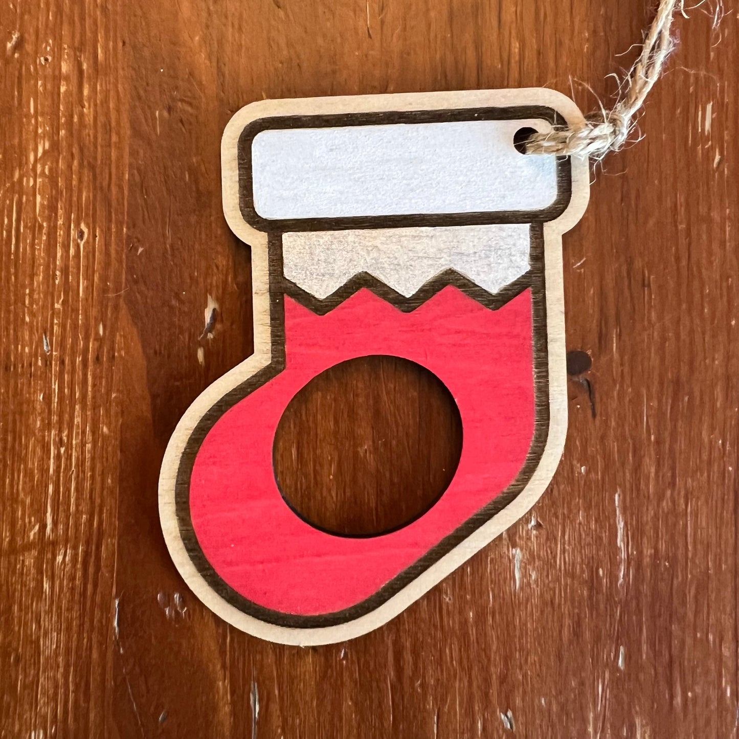 Candy holder winter ornaments