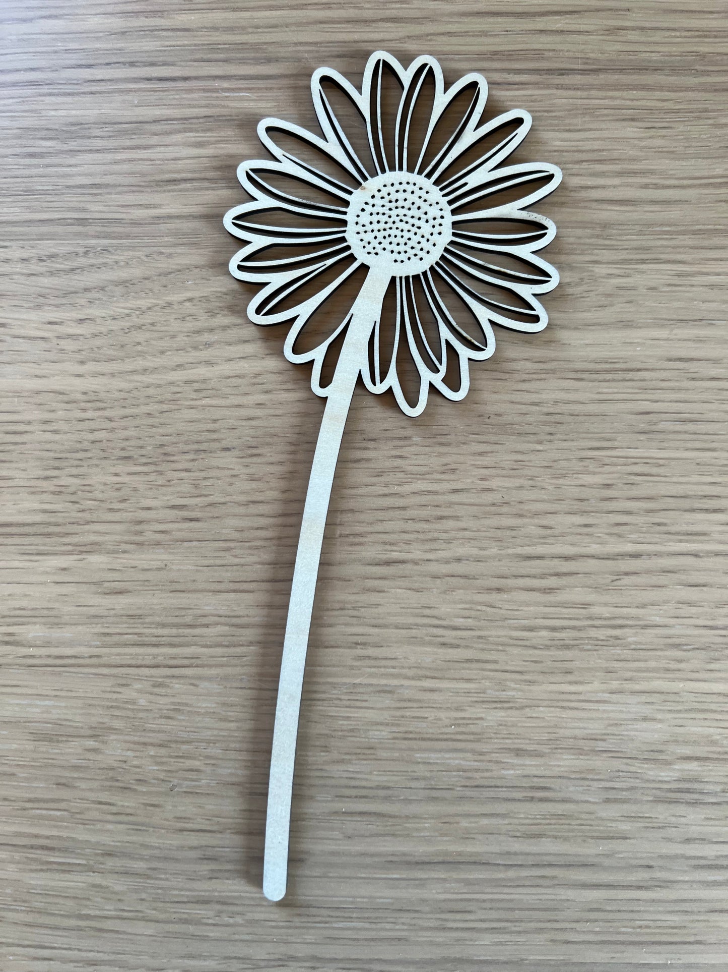 Birth Month Wooden Flowers