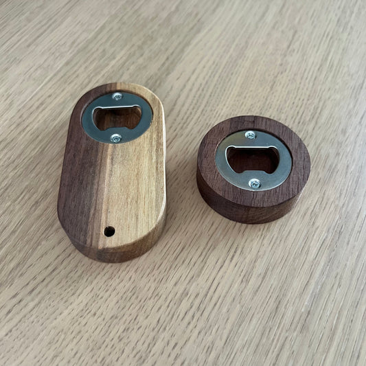Wet Nose Woodworks offers 3 Bottle Opener Designs—SVG files and Easel project link—for CNCs like Onefinity, xCarve, Shapeoko, and Longmill. Perfect for your next DIY or CNC project.