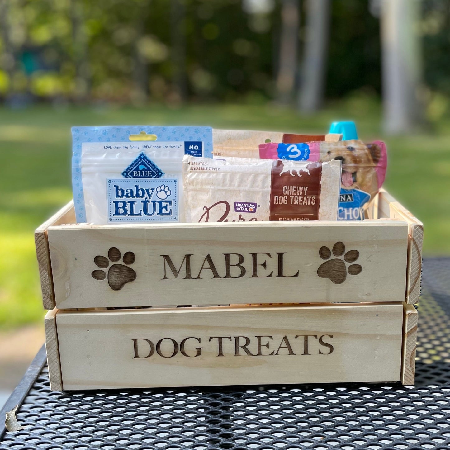 Personalized Wooden Crate