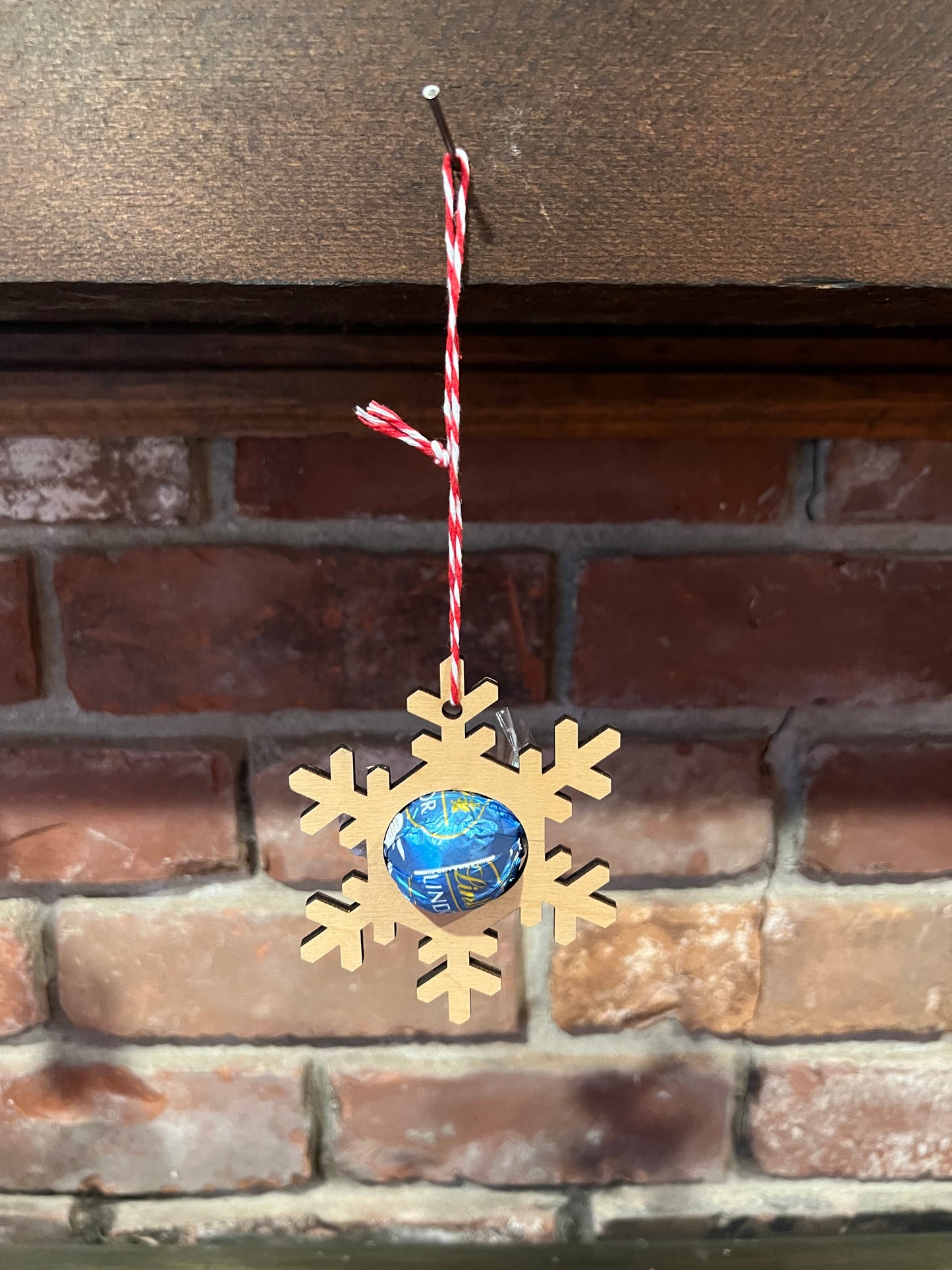 Candy holder winter ornaments