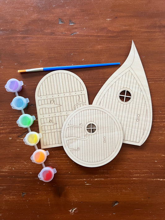 Fairy Garden House Door paint kits