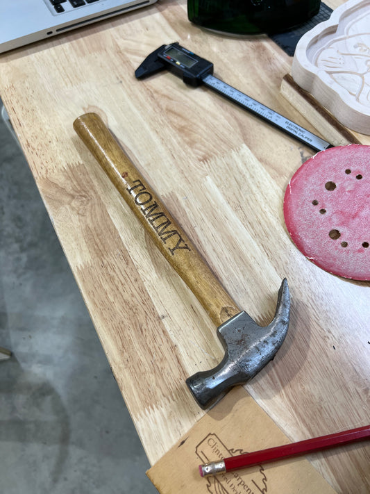 Custom Engraved Hammer