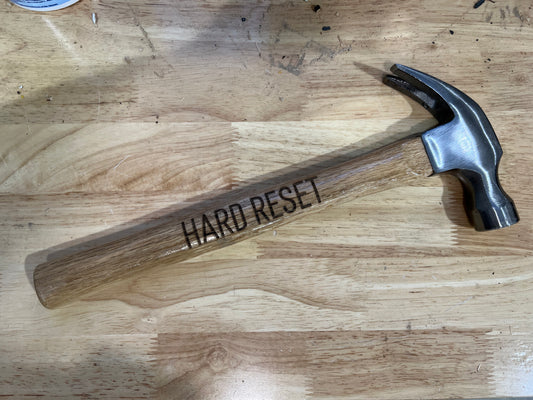 Custom Engraved Hammer