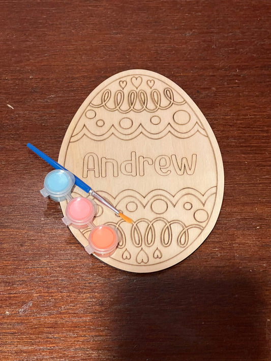 Easter Egg Paint Kit - Kid crafts - Wet Nose Woodworks