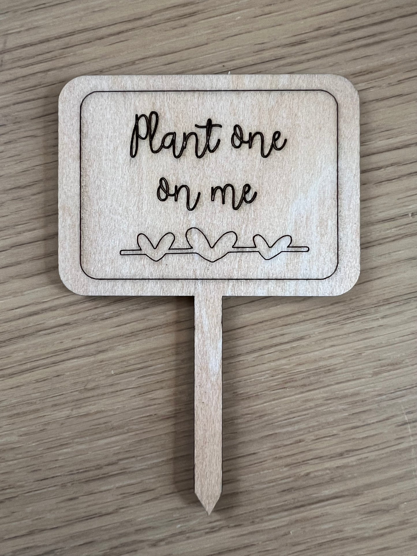 Funny plant stakes