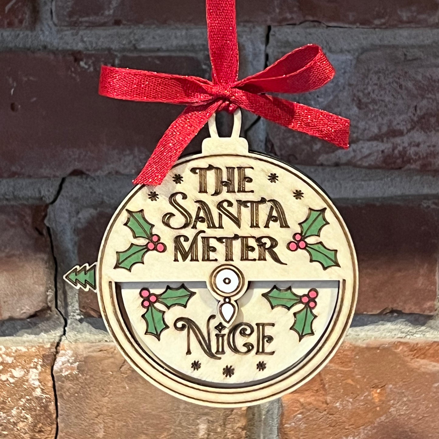 Santa Meter Ornament