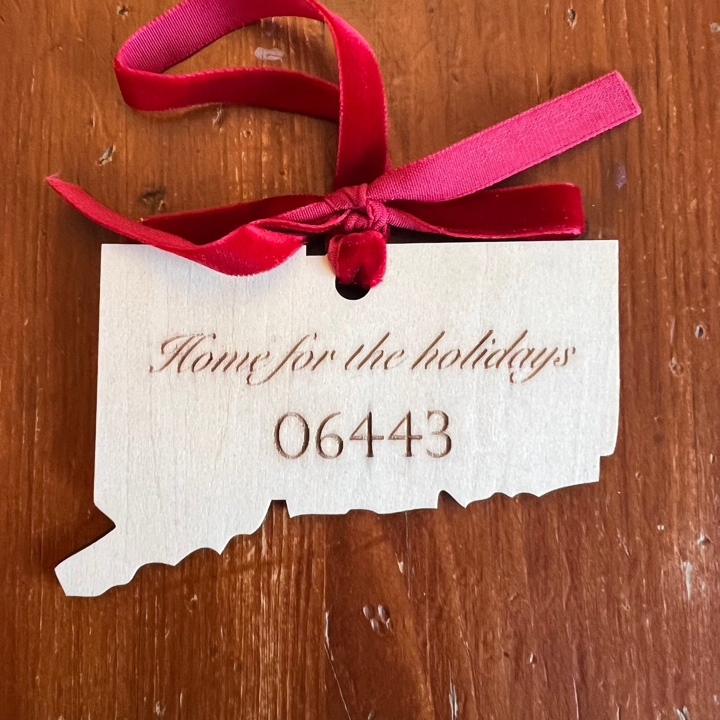 Home for the holidays personalized zip code