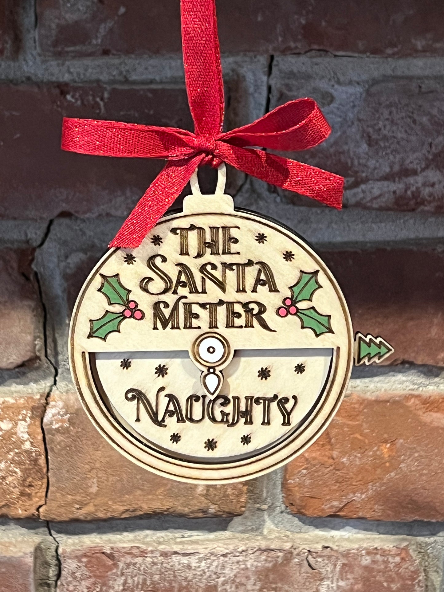 Santa Meter Ornament