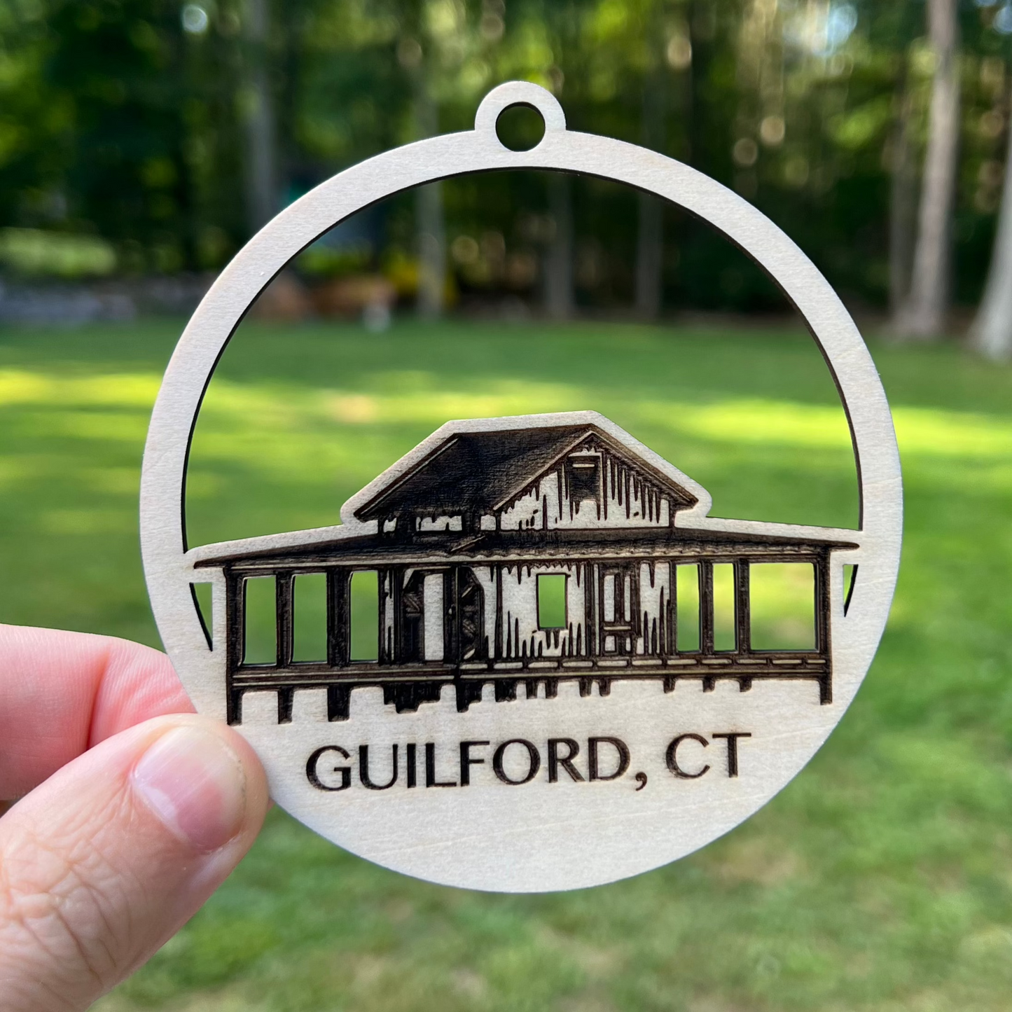 Grass Island Shack Ornament