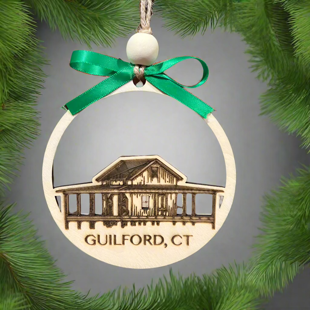 Grass Island Shack Ornament