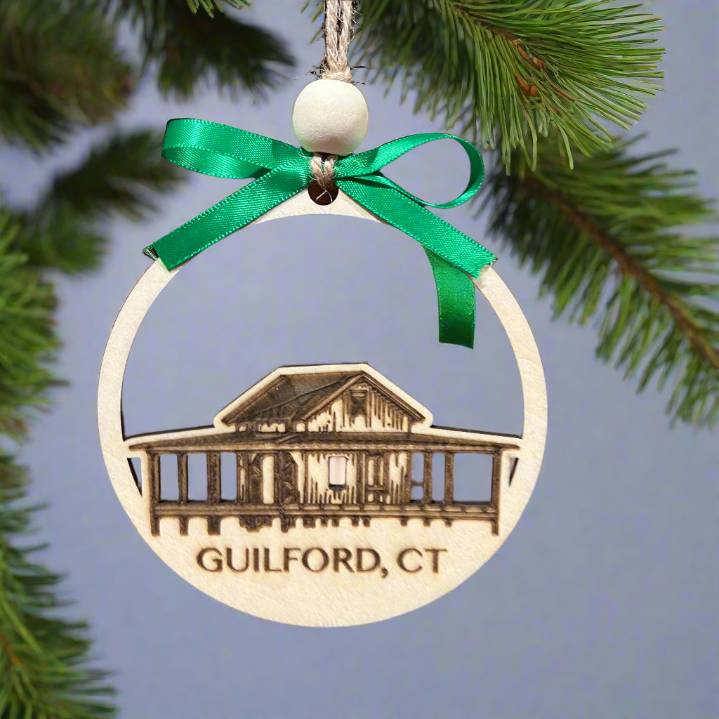 Grass Island Shack Ornament