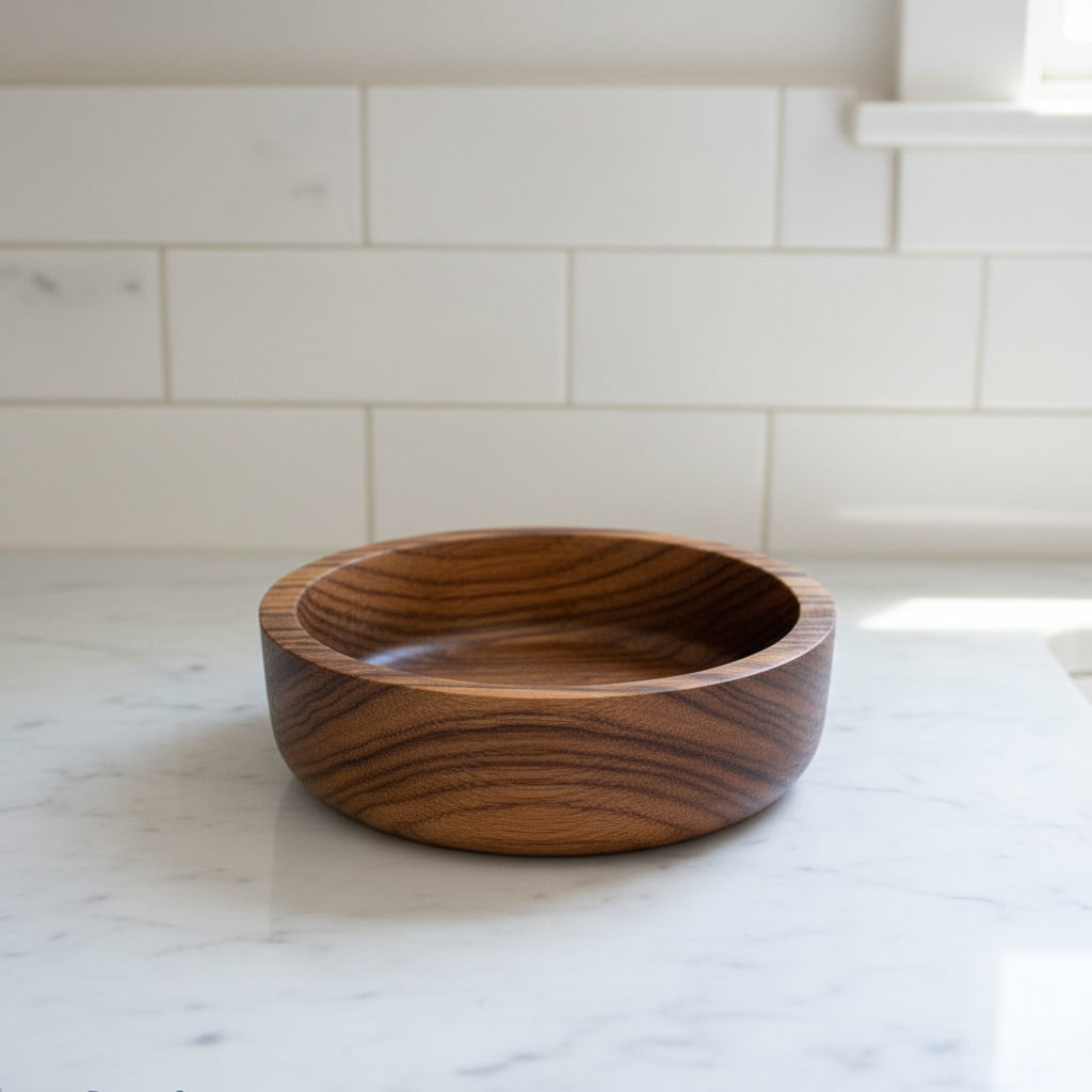 Zebrawood Nut Bowl