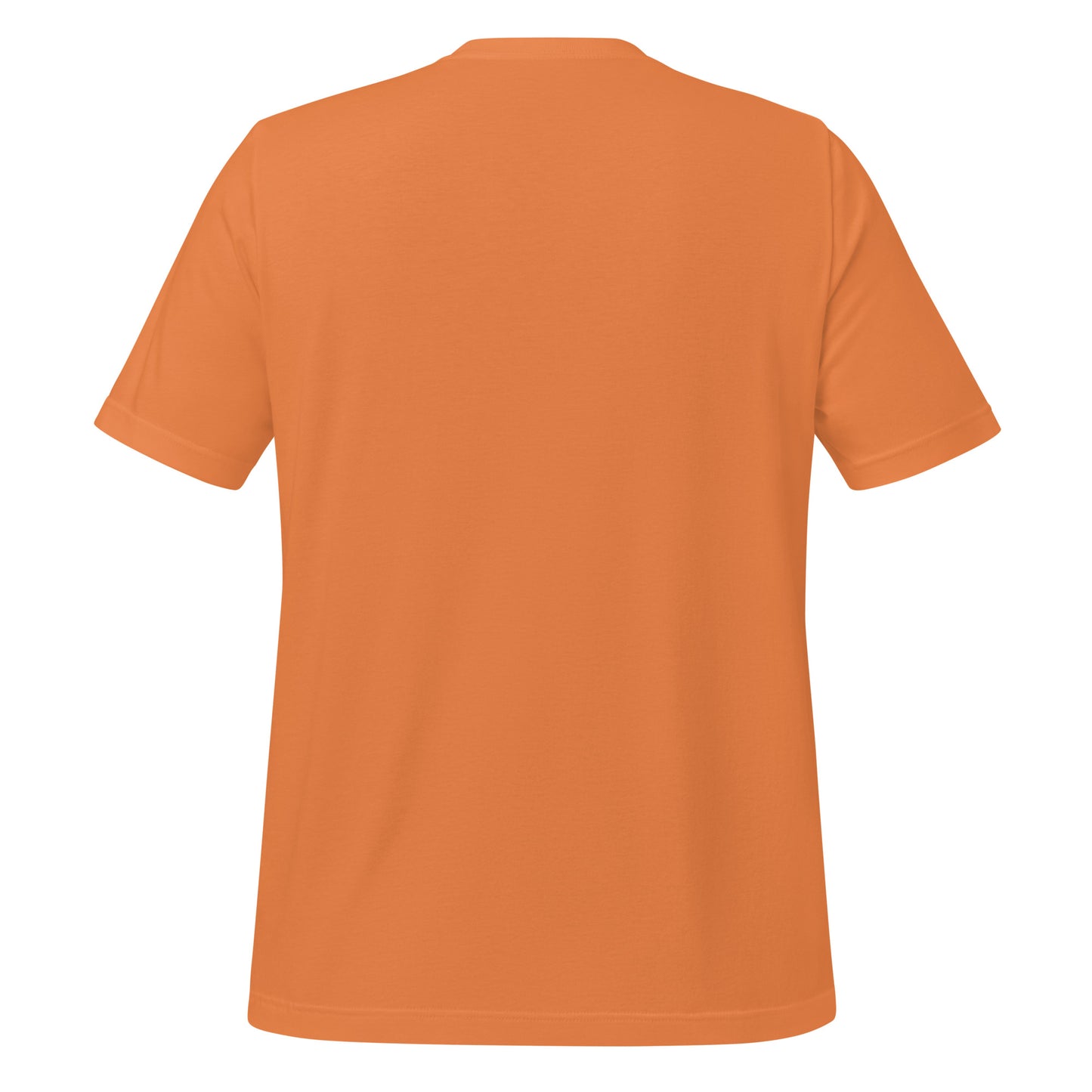 Wet Nose Woodworks logo t-shirt in Burnt Orange, back view